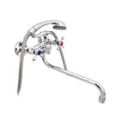 Смеситель для ванны Lamen LD-2709F, двухвентельный