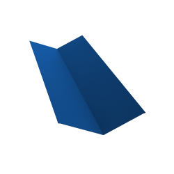 Ендова верхняя 145*145 5005 (Синий) 0,45 мм (2м)