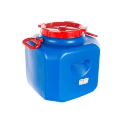 Бочка пищевая 30л квадр. с ручками цветная