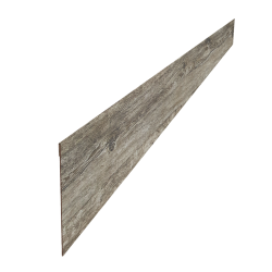 Ламель забора жалюзи Palermo стартовая/финишная для калиток и ворот 0,45 Print Elite Nordic Wood Twi