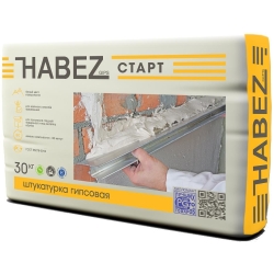 Штукатурка гипсовая Хабез Старт 30 кг (45шт/пал)