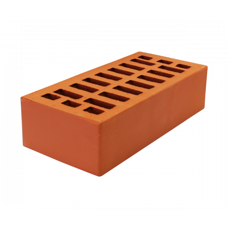 Кирпич 1НФ Лицевой Красный с фаской (250*120*65)  г.Строитель 480 шт/под.