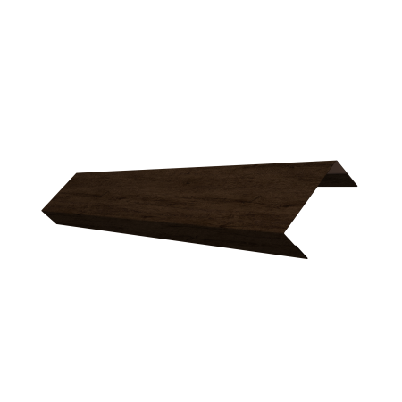 Ламель обратная 50 забора жалюзи Texas 0,45 Print Elite с пленкой Antique Wood TwinColor