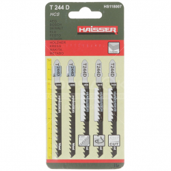 Пилки д/лобзика по дереву Haisser T244D