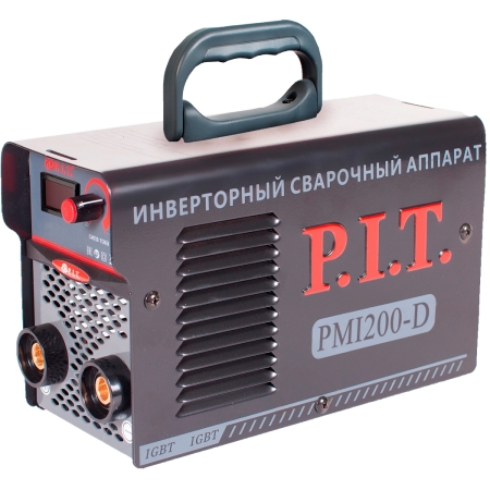 Сварочный аппарат инверторный P.I.T. PMI 200-D1 + маска хамелеон