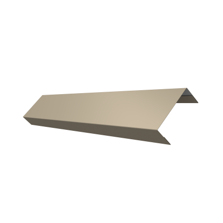 Ламель лицевая 50 забора жалюзи Texas 0,45 PE с пленкой RAL 1015 светлая слоновая кость