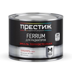 Престиж Эмаль термостойкая Ferrum для радиаторов Белая 0,4