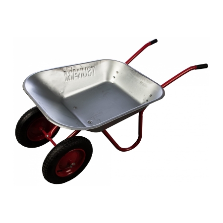 Тачка двухколесная садовая WB 120D 65л 120кг TSUNAMI