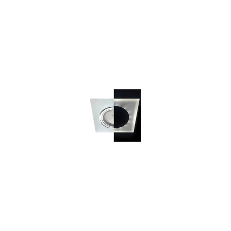 Ecola свет-к Квадрат стекло Хром 25*90*90 DL1651 MR16 GU5.3