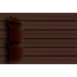 Сайдинг корабельная доска Акрил (slim) D4 GL Темный дуб 203*3,60м