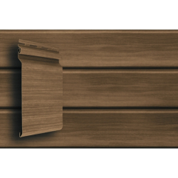 Сайдинг Natural-Брус S7 GL Tundra Кедр 0,182*3,0 м
