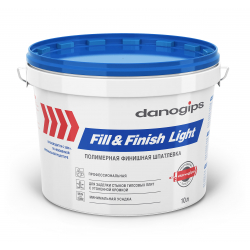 Шпаклевка Danogips Finish Light 17 л/18,5 кг