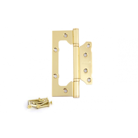 Петля накладная СТАНДАРТ без врезки латунь