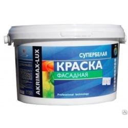 Akrimax-lux Краска фасадная 3кг.