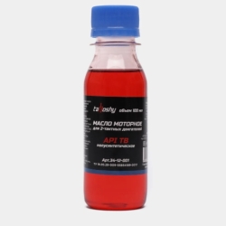 Средство для смазки 2Т двигателей полусинтетика API TB. 0,1 л Tahoshy(40),cинее№1