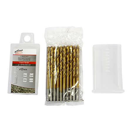 Сверло АТАКА по металлу титан 2,0 мм