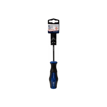 Отвертка крестовая Ultra Grip КОБАЛЬТ PH-2 х 100 мм CR-V, двухкомпонентная рукоятка