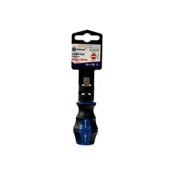 Отвертка шлицевая Ultra Grip КОБАЛЬТ SL 6,0 х 38 мм CR-V, двухкомпонентная рукоятка