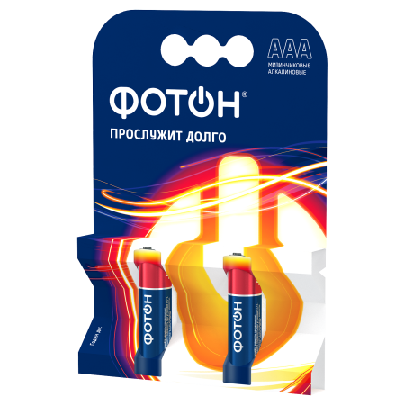 22442 Элемент питания ФОТОН LR03 (мизинчиковая) ОР2