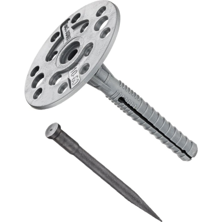 Дюбель для изоляции 10*80 пластиковый гвоздь TehKrep