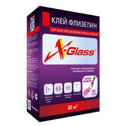 Клей для флизелиновых обоев 200 гр X-Glass