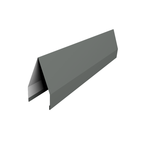 Ламель забора жалюзи Tokyo new 0,45 PE RAL 7016 антрацитово-серый