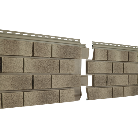 Сайдинг виниловый Stone-House S-Lock КЛИНКЕР БАЛТИК Пустыня  0,292*1,95 15 шт./уп.
