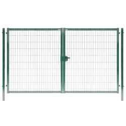 Ворота Medium New Lock 1,73х4,0 м RAL 6005 зеленый