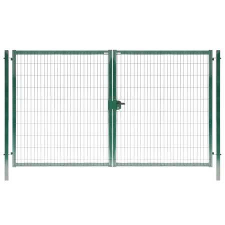 Ворота Medium New Lock 1,73х4,0 м RAL 6005 зеленый