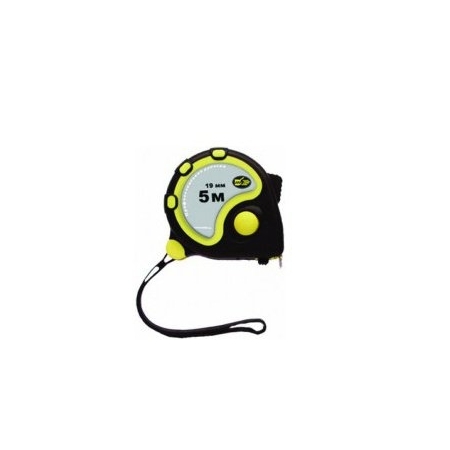 888 Рулетка резино-пласт.корпус нейлон-5м/19мм магнит