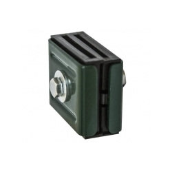 Крепление 2 Скобы и болт М6х40 RAL 6005 Зеленый