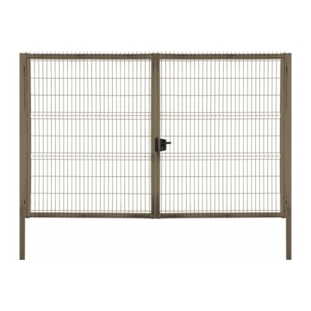 Ворота Profi Lock 2,03х4,0 м RAL 7040 серый