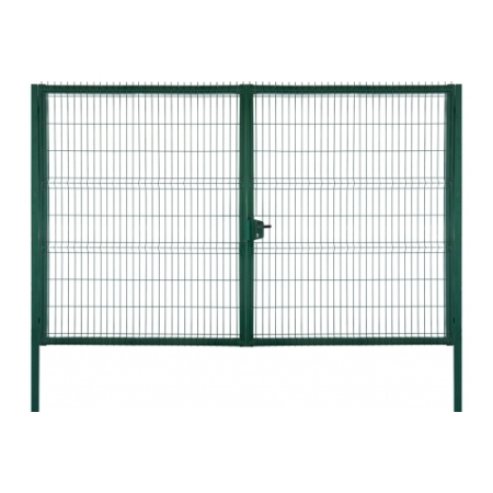 Ворота Profi Lock 2,43х4,0 м RAL 6005 зеленый