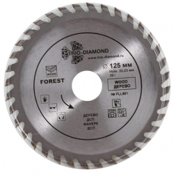 Диск пильный по дереву Trio Diamond 125*22,23/36Т FLL801