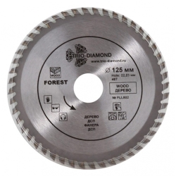 Диск пильный по дереву Trio Diamond 125*22,23/48Т FLL802