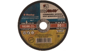 Круги отрезные по металлу