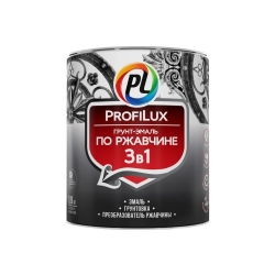 Профилюкс Грунт-эмаль по ржавчине Зеленая 0,9 кг