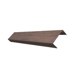 Ламель обратная 50 забора жалюзи Texas 0,45 Print Elite с пленкой White Wood TwinColor