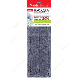 Насадка для швабры из микрофибры с карман.14*43см,Людвиг