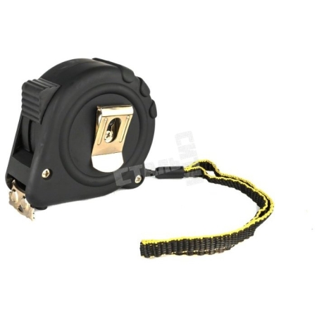 Рулетка черный прорезин. корпус 8м/25мм 3016388