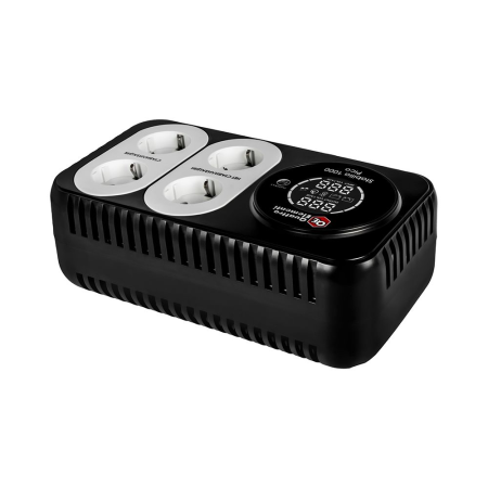 Стабилизатор напряжения настольный QUATTRO ELEMENTI Stabilia 1000 Pico (1000ВА,160-280В) 917-735