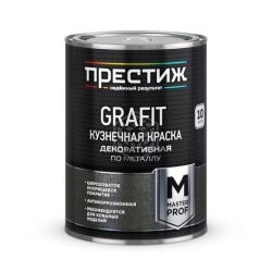 Престиж Краска кузнечная Графит 0,9 кг коричневый