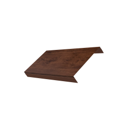 Ламель обратная 150 забора жалюзи Texas 0,45 Print Premium с пленкой Cherry Wood Fresh TwinColor