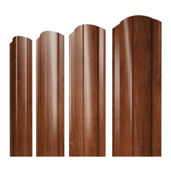 Штакетник Круглый фигурный 0,45 Print Elite Rowan TwinColor