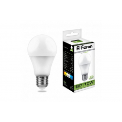 Лампа светодиодная FERON LB-92 13 LED (10W) 230V Е27 4000K A60