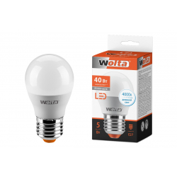 Лампа светодиодная LED WOLTA 25 S45 GL5.5 E27