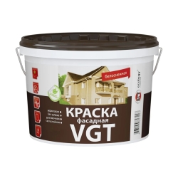 VGT Краска ВД-АК-1180 фасадная белая А,15 кг