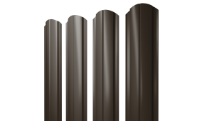 Штакетник Полукруглый Slim фигурный Drap 0,45