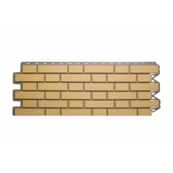 Панель фасадная Альта Профиль Клинкерный Кирпич Жёлтый S-0,48 кв.м 1220*440мм