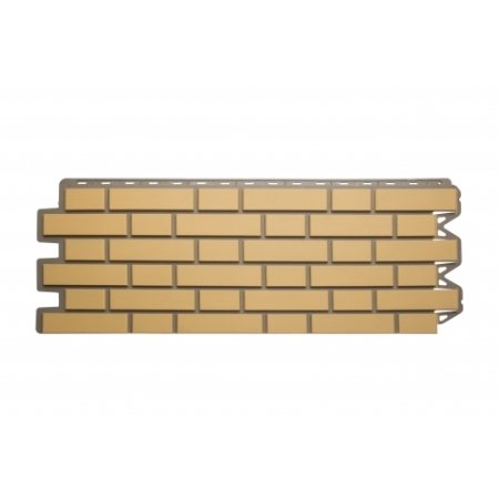 Панель фасадная Альта Профиль Клинкерный Кирпич Жёлтый S-0,48 кв.м 1220*440мм